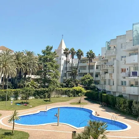 Blue Marina - Terraza, Piscina Y Wifi Gratis Apartment Roses