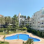Blue Marina - Terraza, Piscina Y Wifi Gratis Apartamento Rosas